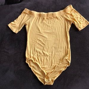 Off the shoulder bodysuit